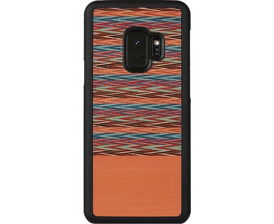 MAN&WOOD SmartPhone case Galaxy S9 browny check black