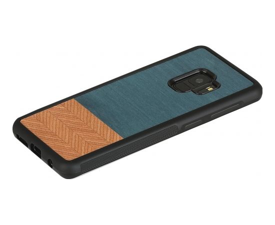 MAN&WOOD SmartPhone case Galaxy S9 denim black
