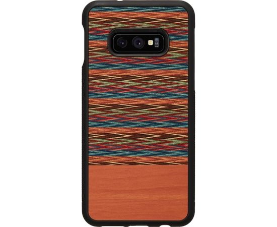 MAN&WOOD SmartPhone case Galaxy S10e browny check black