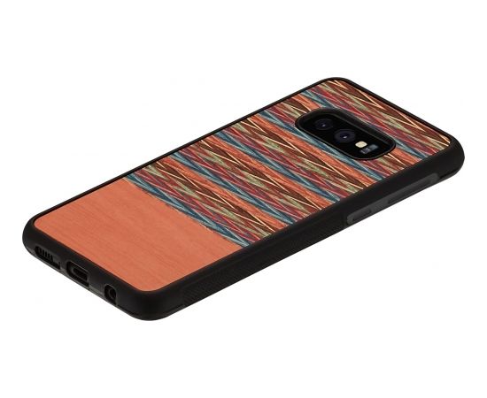 MAN&WOOD SmartPhone case Galaxy S10e browny check black