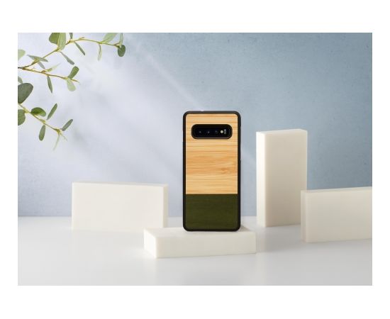 MAN&WOOD SmartPhone case Galaxy S10 bamboo forest black