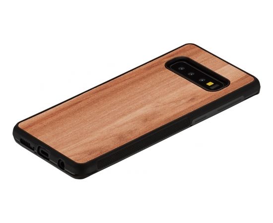 MAN&WOOD SmartPhone case Galaxy S10 cappuccino black