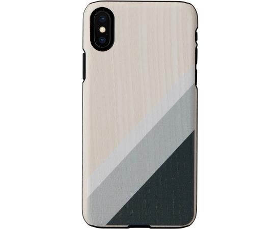 MAN&WOOD SmartPhone case iPhone X/XS gray suit black