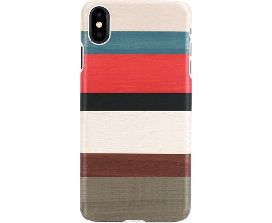 MAN&WOOD SmartPhone case iPhone X/XS corallina white Neoriģinālie Maciņi