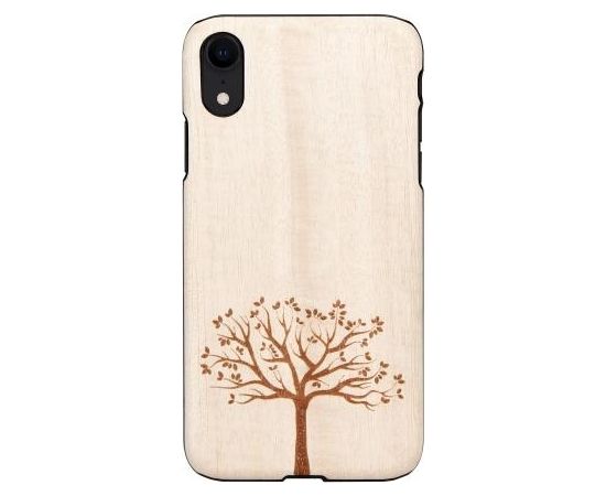MAN&WOOD SmartPhone case iPhone XR apple tree black Neoriģinālie Maciņi