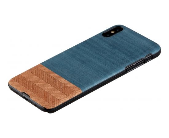 MAN&WOOD SmartPhone case iPhone XS Max denim black