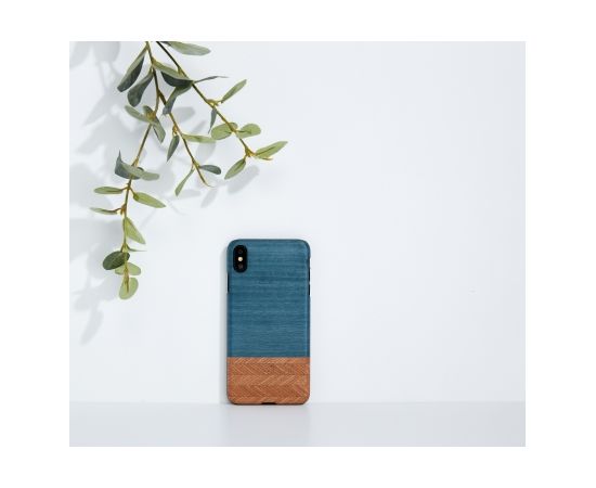 MAN&WOOD SmartPhone case iPhone XS Max denim black