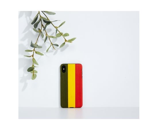MAN&WOOD SmartPhone case iPhone XS Max reggae black