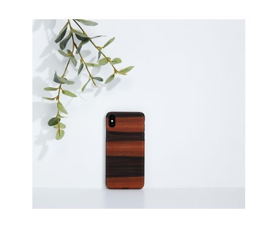 MAN&WOOD SmartPhone case iPhone XS Max ebony black