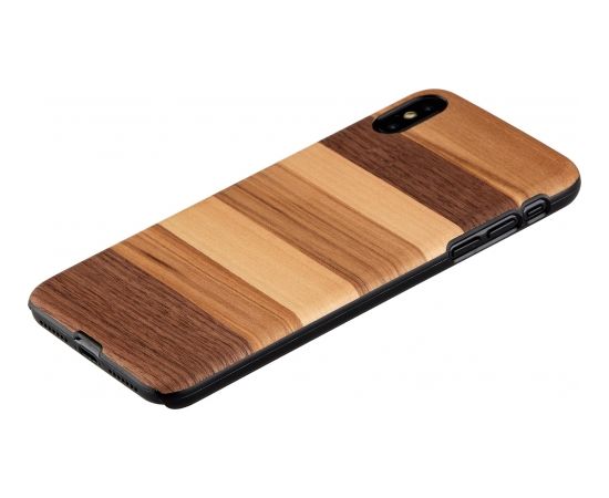 MAN&WOOD SmartPhone case iPhone XS Max sabbia black