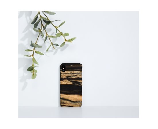 MAN&WOOD SmartPhone case iPhone XS Max white ebony black