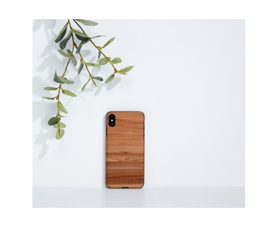 MAN&WOOD SmartPhone case iPhone XS Max cappuccino black