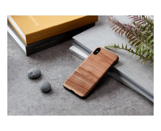 MAN&WOOD SmartPhone case iPhone XS Max cappuccino black