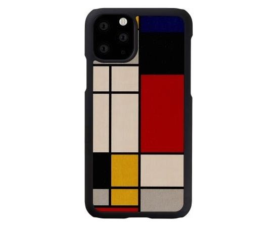 MAN&WOOD SmartPhone case iPhone 11 Pro mondrian wood black