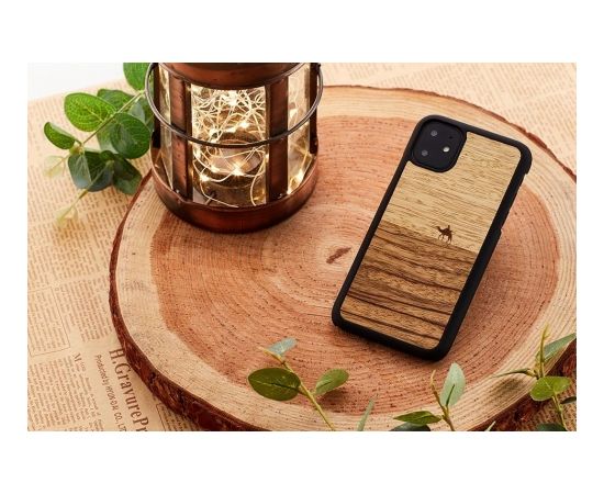 MAN&WOOD SmartPhone case iPhone 11 terra black