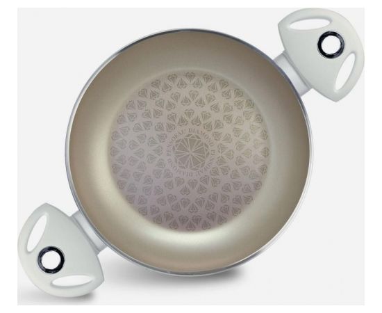 Pensofal White Diamond Skillet 24cm (2 Handles) 6307