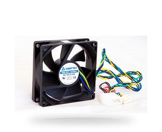 CASE FAN 80MM BLACK/AF-0825PWM CHIEFTEC