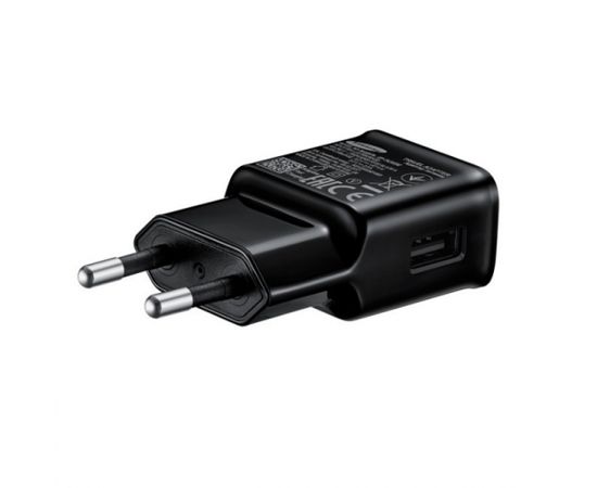 Samsung EP-TA20EBE Adaptīvs - Universāls 15W Lādētājs USB 2A Ligzdas Galaxy S8 / Galaxy S8 Plus  Melns (OEM)