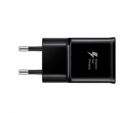 Samsung EP-TA20EBE Adaptīvs - Universāls 15W Lādētājs USB 2A Ligzdas Galaxy S8 / Galaxy S8 Plus  Melns (OEM)