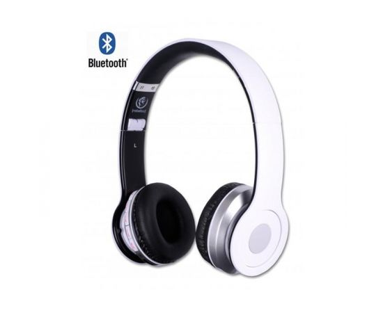Rebeltec Crystal Bluetooth Bezvadu austiņas ar zvana funkciju Baltas