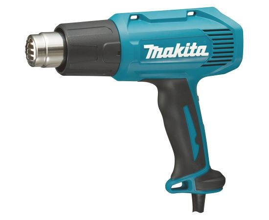 Fēns 1800W, 300°C and 600 °C plus cooling mode 50 °C, komplektā nav uzgaļi! HG6030K Makita