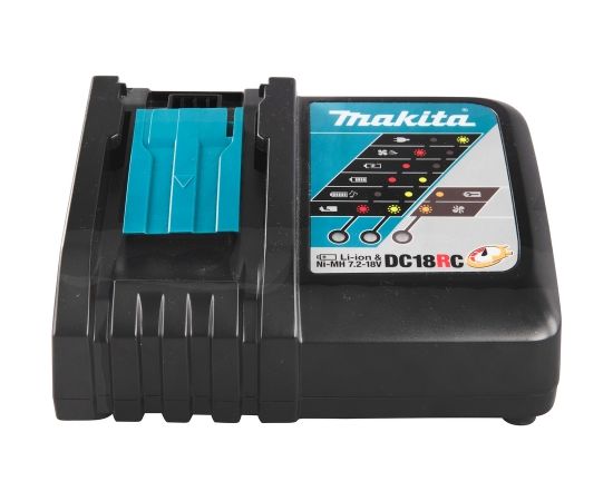 Lādētājs DC18RC, 7,2 18 V   Li ion ātrais Lādētājs 15/22min 195584 2 Makita