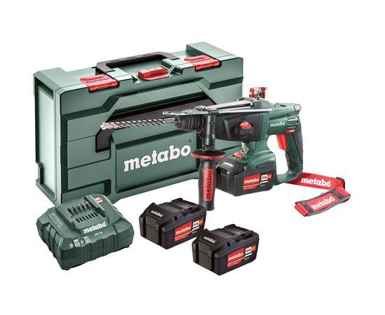 Metabo 18V komplekts, Urbjmašīna BS 18 + kombinētā triecienurbjmašīna KHA 18 LTX