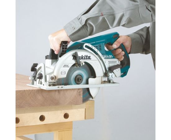 Akumulatora ripzāģis, 2x18 V, 65 mm, ø185x30mm, Bez akumulatora un lādētāja! DRS780Z Makita