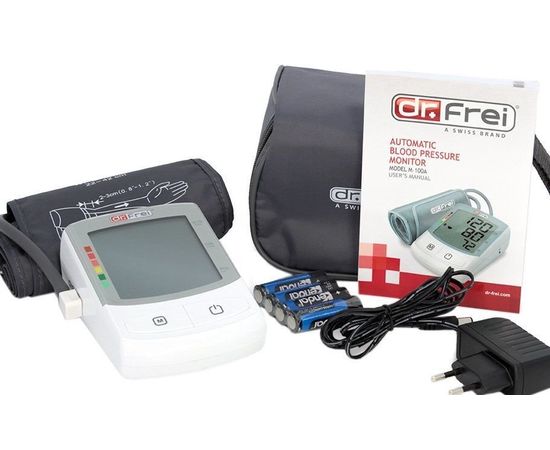 Dr.Frei M-100A Automātiskais Asinsspiediena Mērītājs + Adapteris