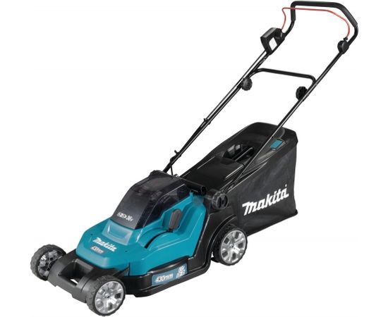 Akumulatora mauriņa pļaujmašīna DLM432Z Makita 2X18V, 43cm, 3 in 1 (Pļaušana/savākšana/sasmalcināšana), 16,8kg, Bez akumulatoriem un lādētāja!