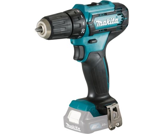 Makita DF333DZ Akumulatora urbjmašīna/skrūvgriezis, 12V MAX, 30/14 Nm, Bez akumulatora un lādētāja!