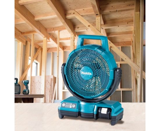 Akumulatora ventilators 14,4/18V, Bez akumulatora un lādētāja! DCF203Z Makita