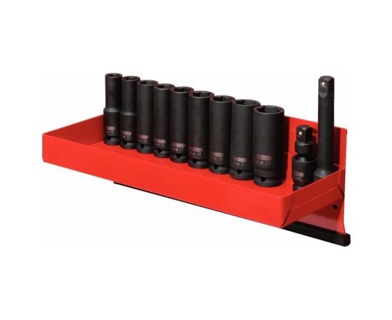 Kstools Garo sešstūra triecienmuciņu komplekts 1/2" 12-22mm, 13 gab., KS Tools