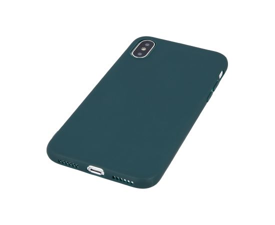 Fusion soft matte case силиконовый чехол для Apple iPhone 13 Pro Max зеленый