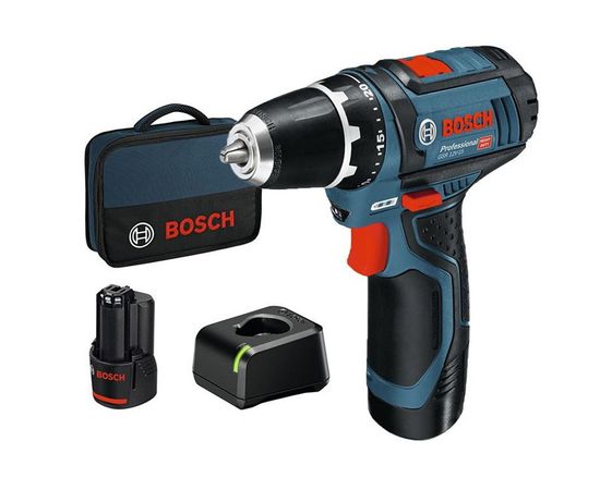 Bosch GSR 12V-15 Promo Pack Cordless Drill Driver