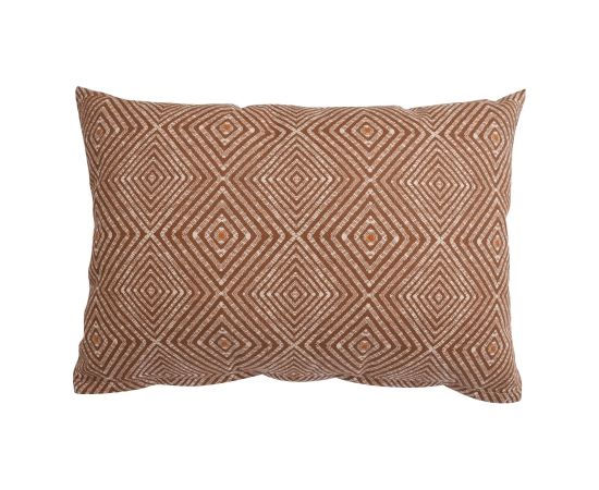 Pillow HOLLY GRAPHIC 32x45cm brown
