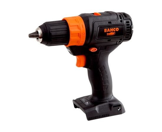 Bahco Cordless drill with brushless motor 18V, 1/2"-13mm quick chuck, 2 speeds and 11 torque settings