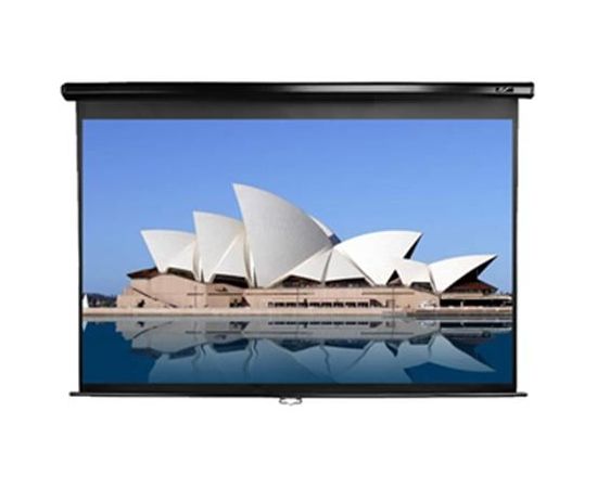 Elite Screens Manual Series M99UWS1 Diagonal 99 ", 1:1, Viewable screen width (W) 178 cm, Black