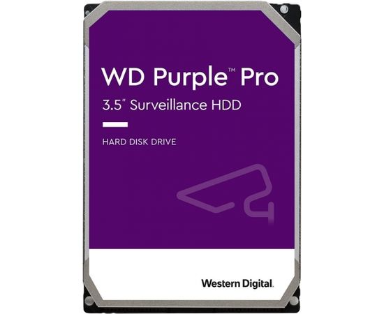 Western Digital HDD AV WD Purple Pro (3.5'', 10TB, 256MB, 7200 RPM, SATA 6 Gb/s)