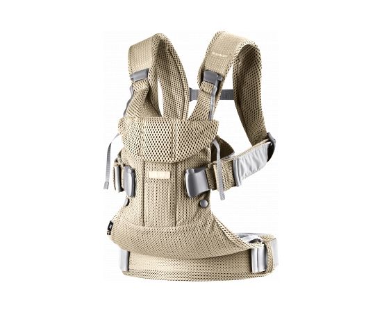 Babybjorn BABYBJÖRN ķengursoma One Air Greige, Mesh 098002