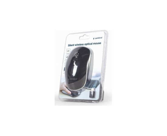 Gembird Silent Wireless Optical Type-C Mouse Black