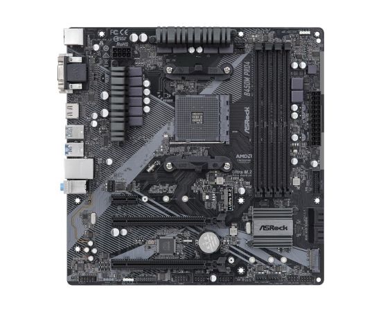 MB AMD B450 SAM4 MATX/B450M PRO4 R2.0 ASROCK