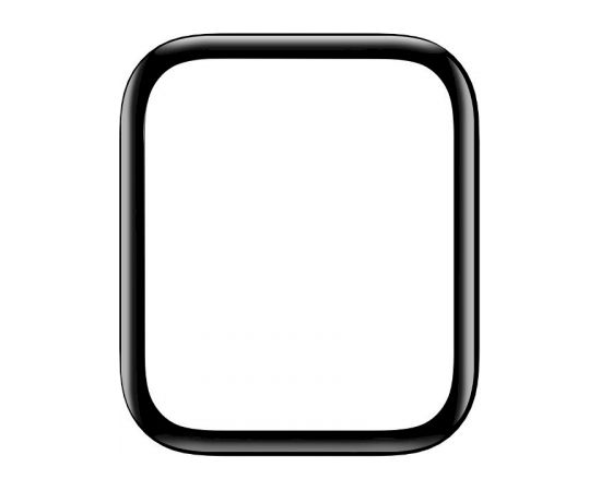 Baseus 5D SGAPWA4-E01 Защитное стекло для экрана Apple Watch 1 / 2 / 3 38 mm черное