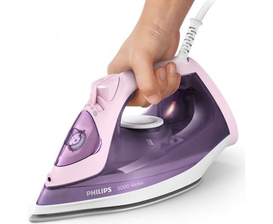 PHILIPS DST3020/30 Tvaika gludeklis 2200W violets ar rozā