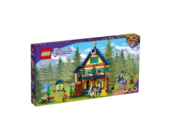 Lego Friends Zirgu izjāžu centrs mežā, no 7+ gadiem  41683