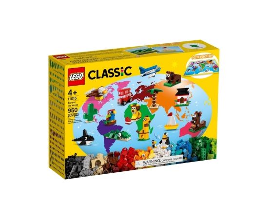 Lego 11015 Classic Apkārt pasaulei, no 4+ gadiem