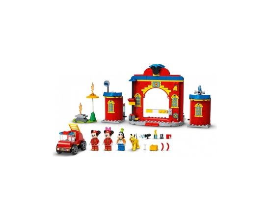 Lego Disney Mikipeles un viņa draugu ugunsdzēsēju auto un depo 10776