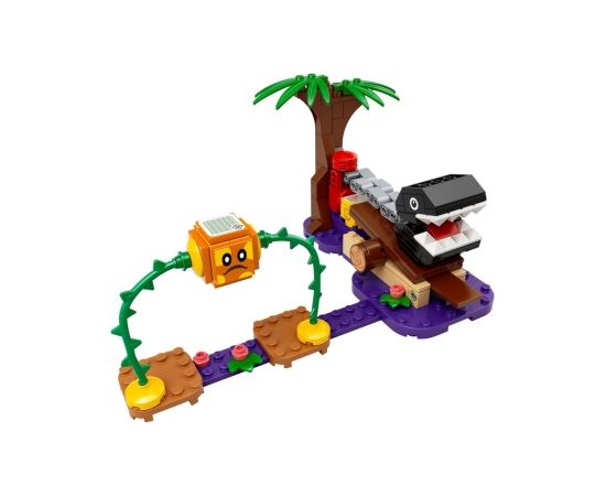 Lego Super Mario Chain Chomp džungļu sadursmes paplašinājuma maršruts, no 7+ gadiem  71381