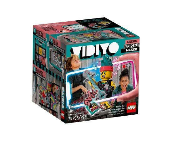 Lego Vidiyo Panku pirāta BeatBox, no 7 gadiem 43103