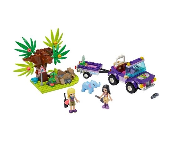 Lego Friends Zilonēna glābšana džungļos, no 6+ gadiem 41421